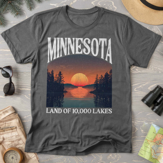 Minnesota 10000 Lakes "Big and Bold" State T-Shirt