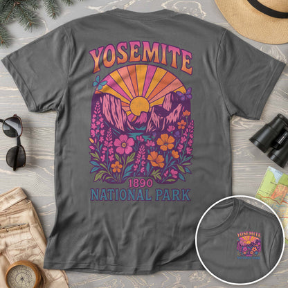 Yosemite Retro Vibes Front/Back Comfort Colors T-Shirt
