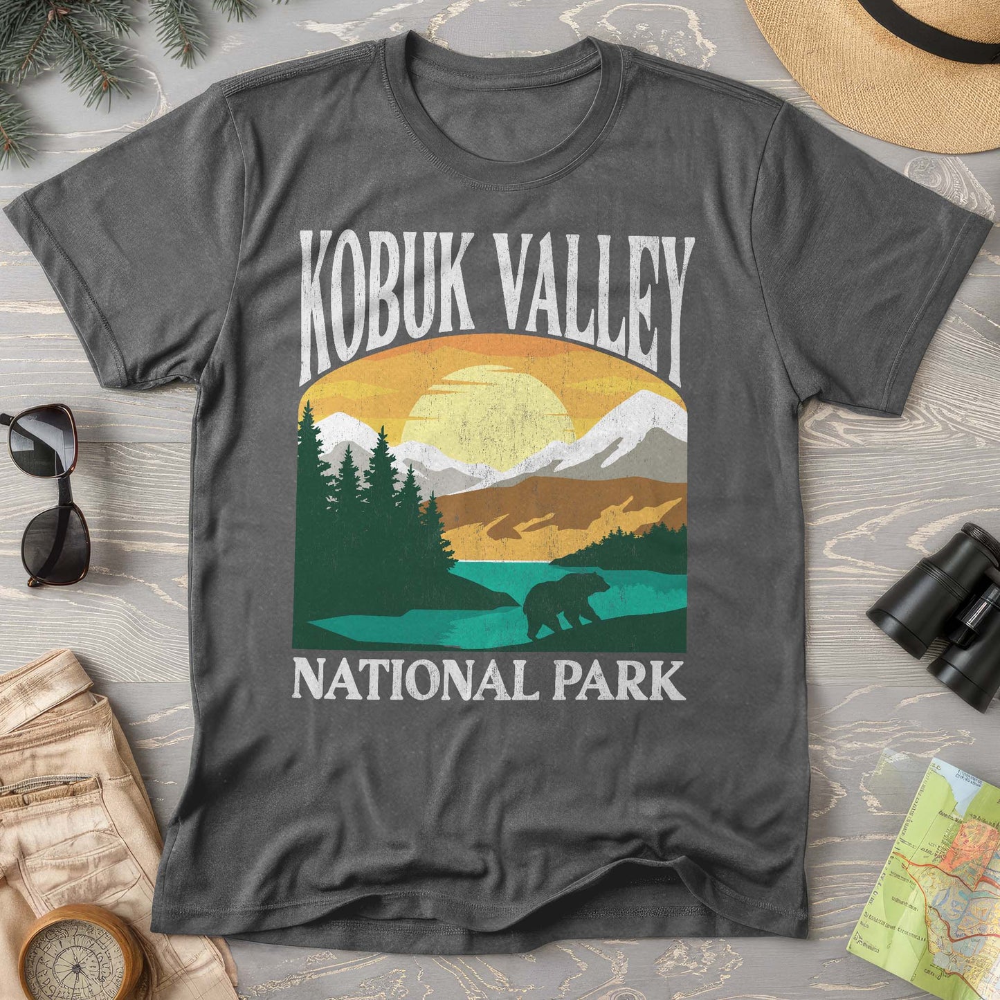 Kobuk Valley National Park "Big and Bold" Comfort Colors T-Shirt