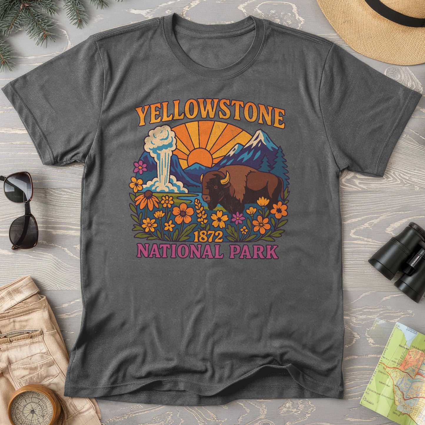 Yellowstone Retro Vibes Comfort Colors T-Shirt