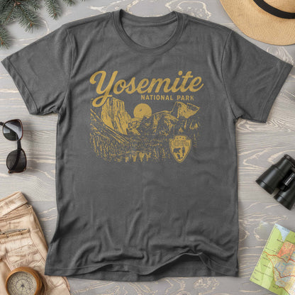 Yosemite National Park "Vintage Sketch" Comfort Colors T-Shirt