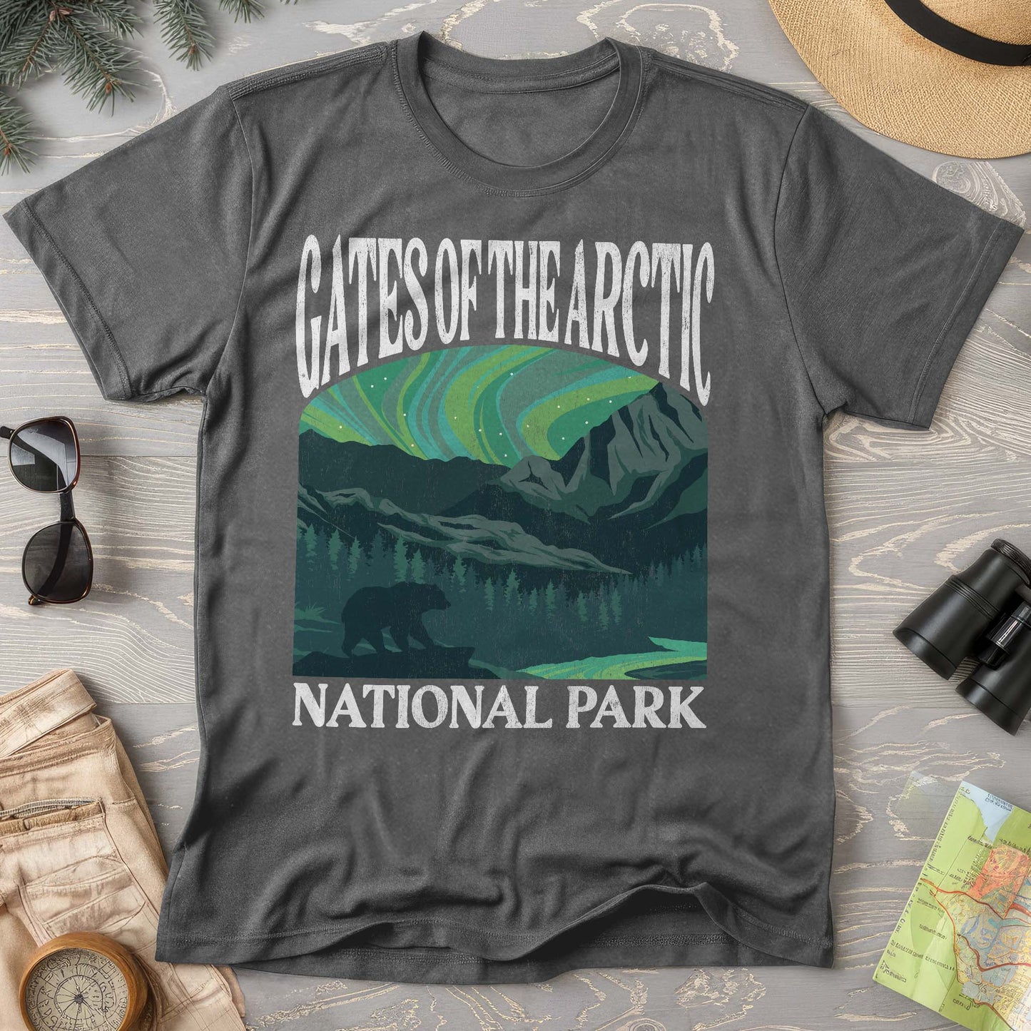 Gates of the Arctic National Park "Big and Bold" Comfort Colors T-Shirt