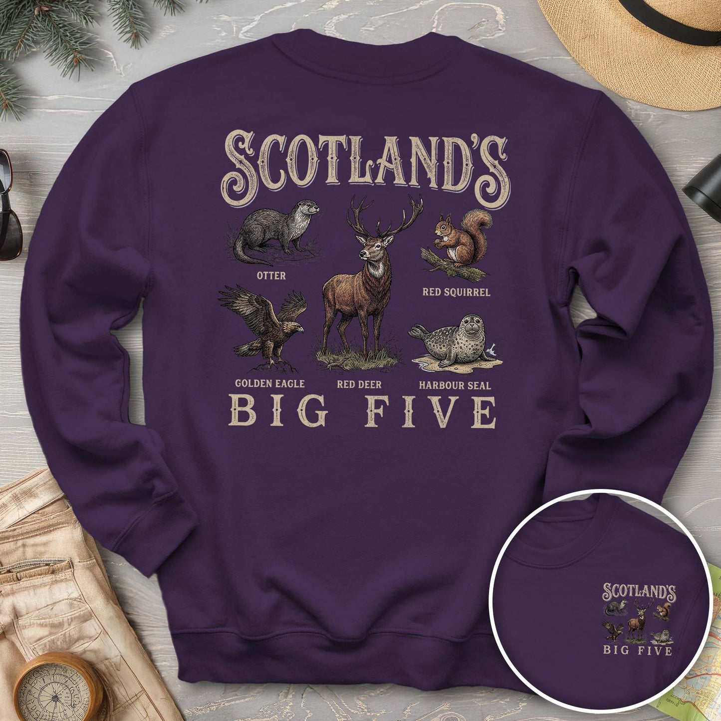 Scotland's Big Five Sweatshirt
