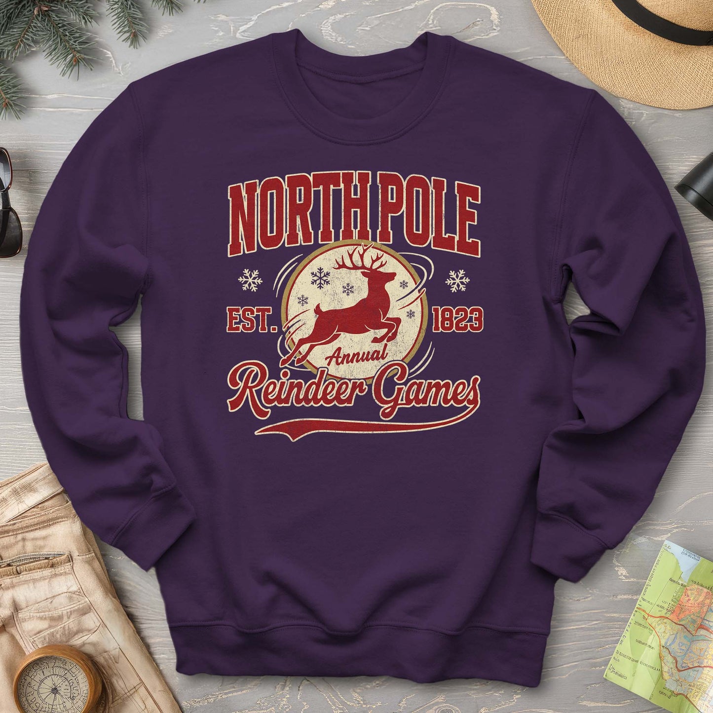 North Pole Annual Reindeer Games Sweatshirt