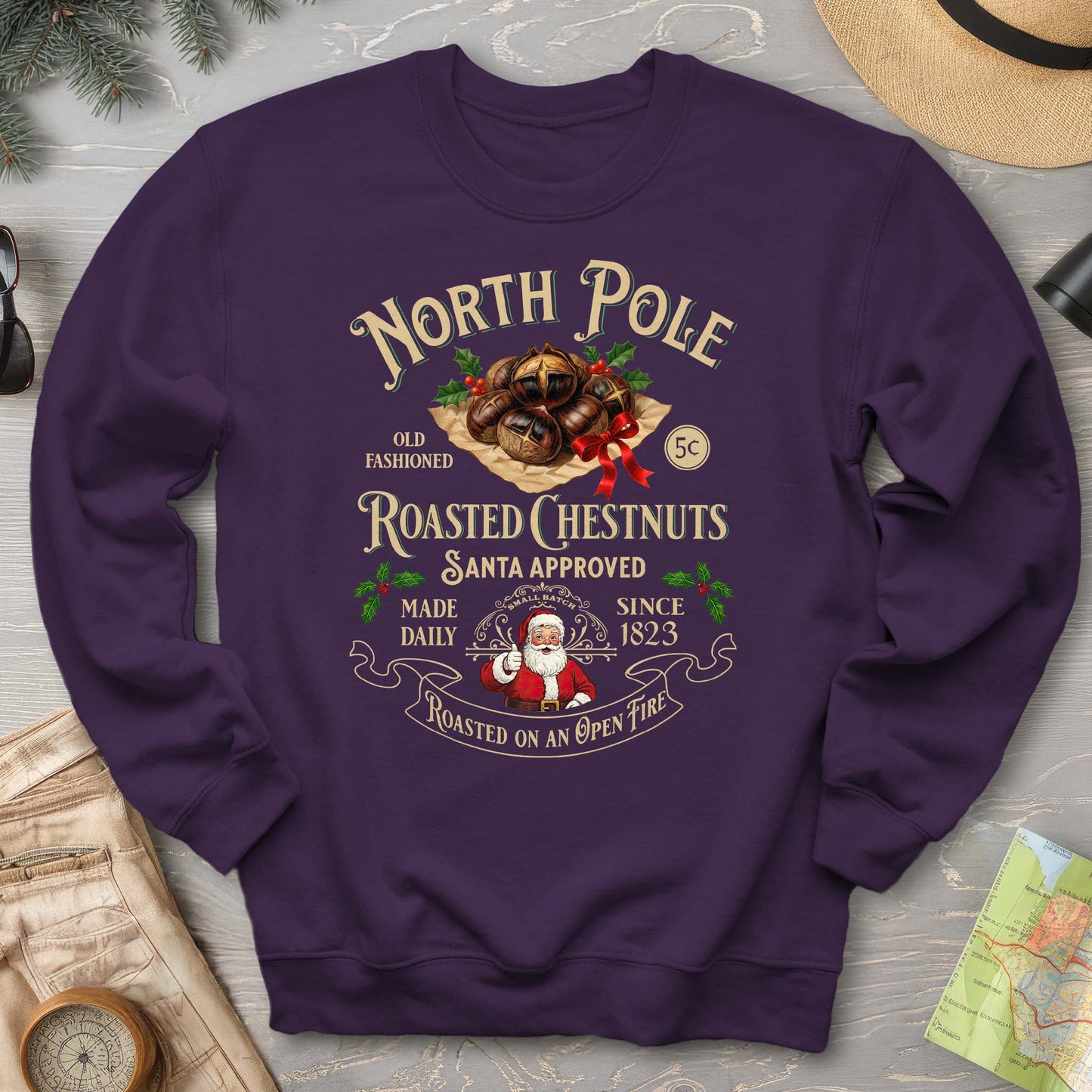 North Pole Roasted Chestnuts Sweatshirt