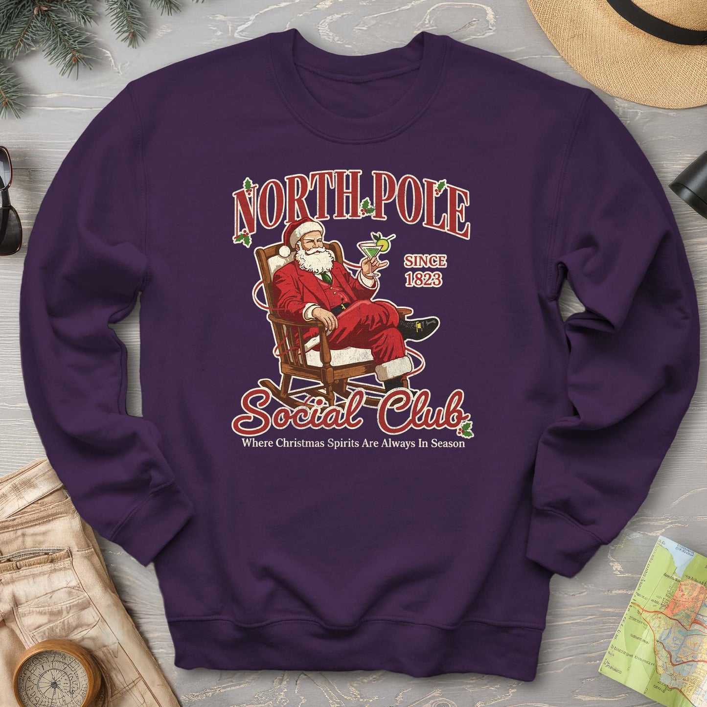 North Pole Social Club Sweatshirt