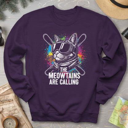 The Meowtains are Calling Sweatshirt