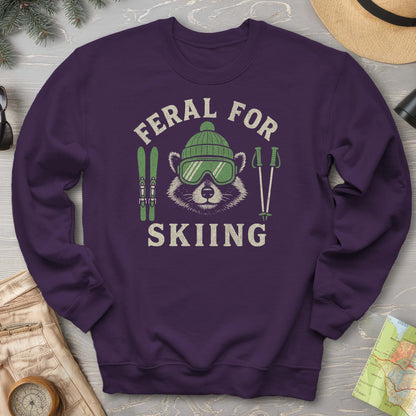 Feral for Skiing Sweatshirt