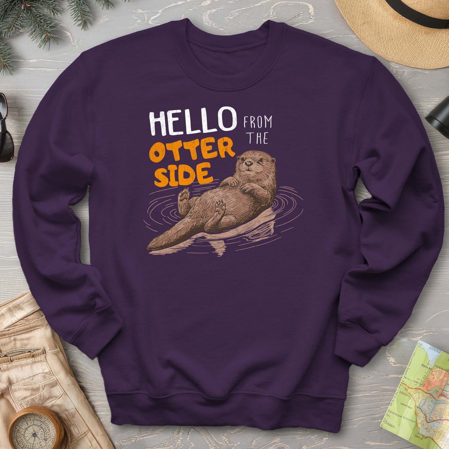 Hello From the Otter Side Sweatshirt