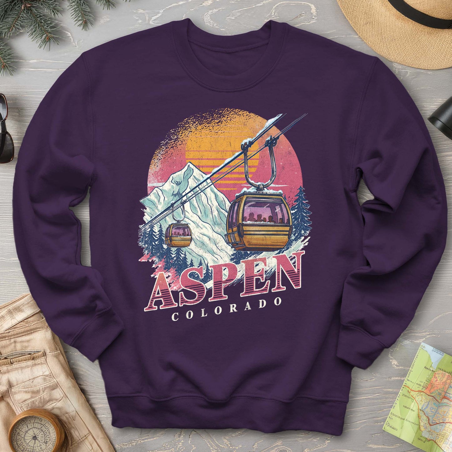 Aspen Retro Blast Sweatshirt