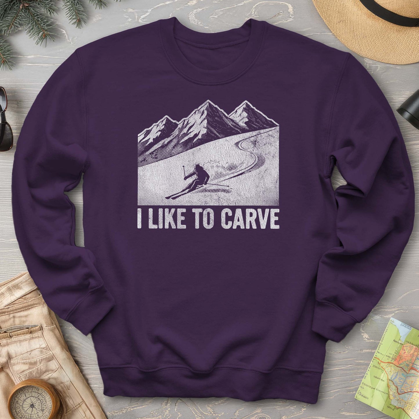 I Like To Carve Sweatshirt