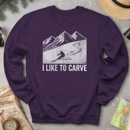 I Like To Carve Sweatshirt