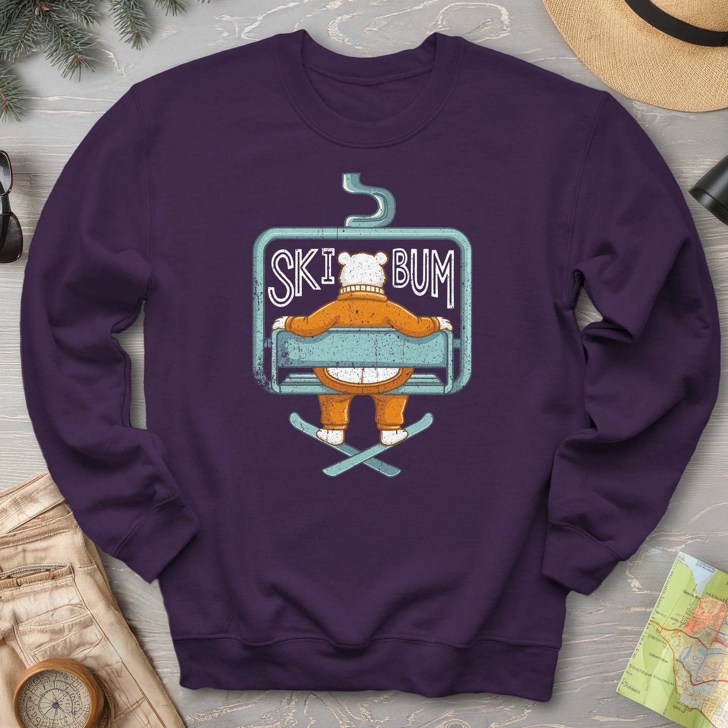 Ski Bum Chairlift Sweatshirt