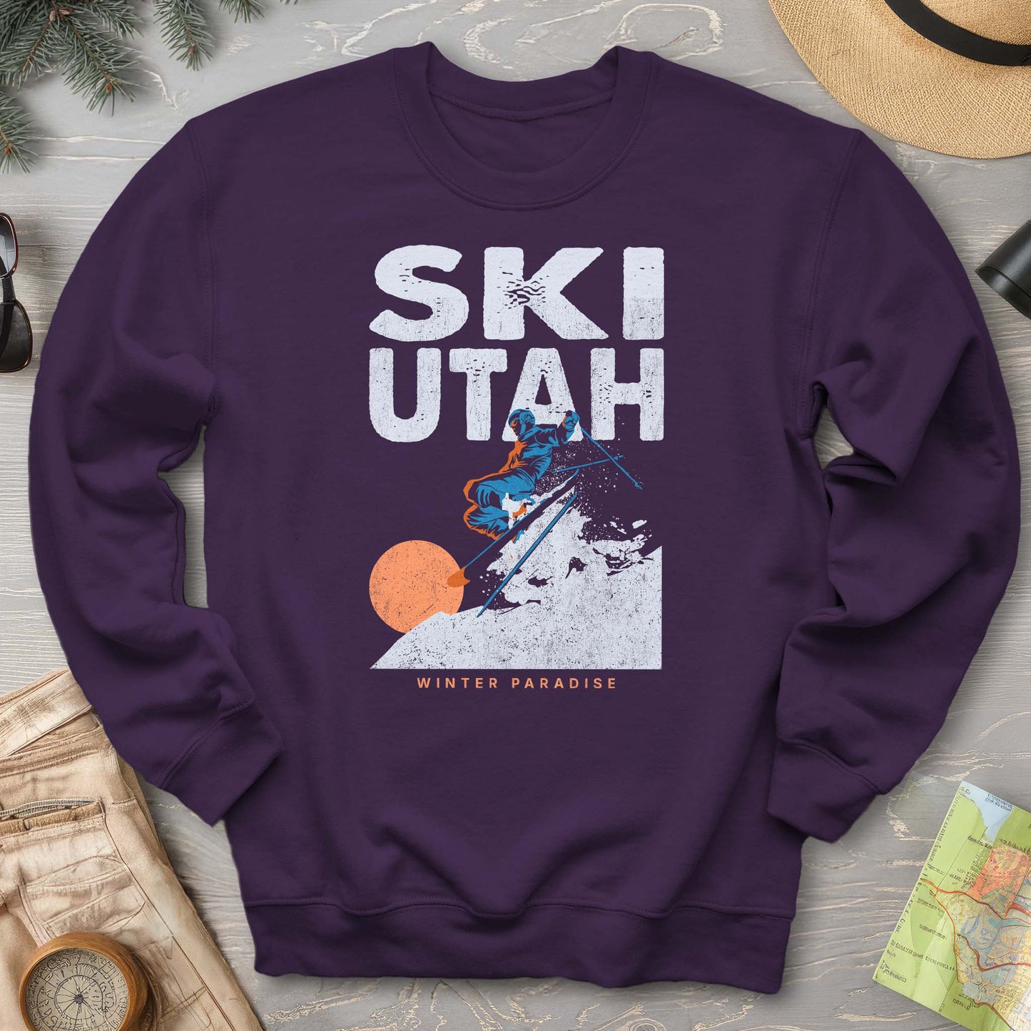 Ski Utah "Jump" Sweatshirt