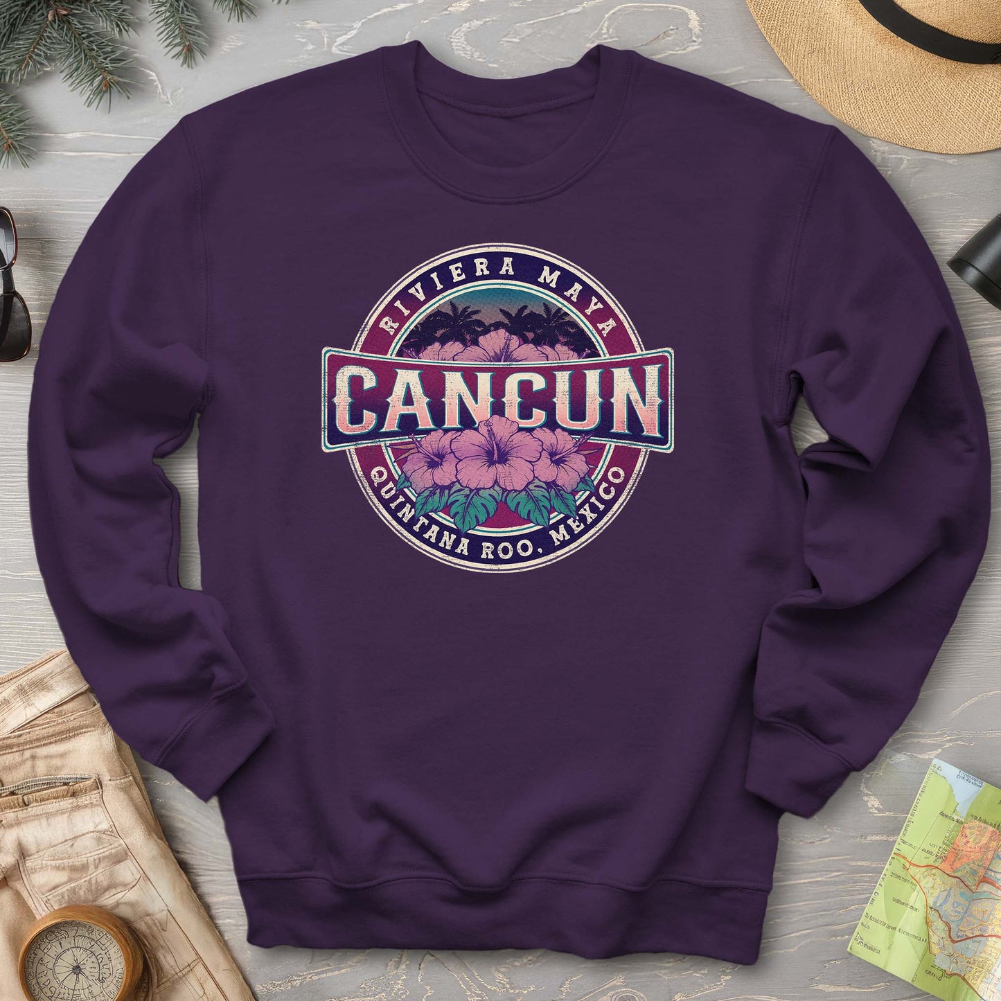 Cancun Badge Sweatshirt