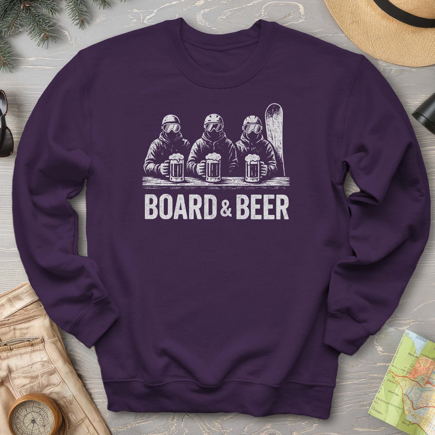 Board and Beer Sweatshirt