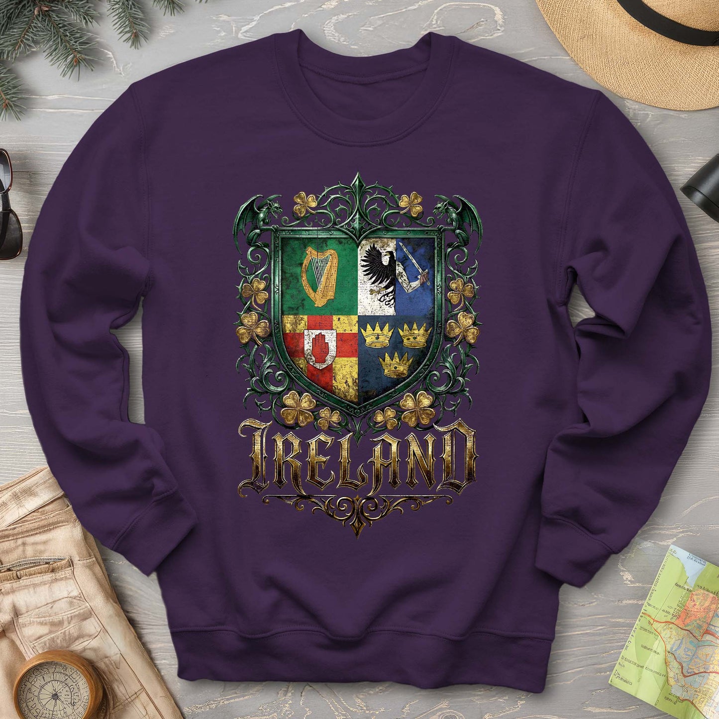 Irish Gothic Arms Sweatshirt