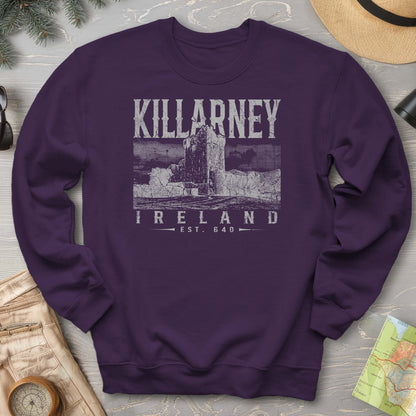 Killarney Ireland Vintage Print Sweatshirt