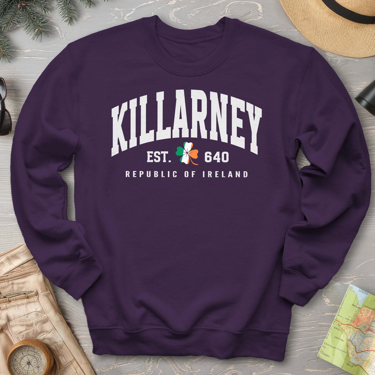 Killarney Varsity Flag Sweatshirt