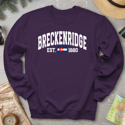 Breckenridge Colorado Varsity Sweatshirt