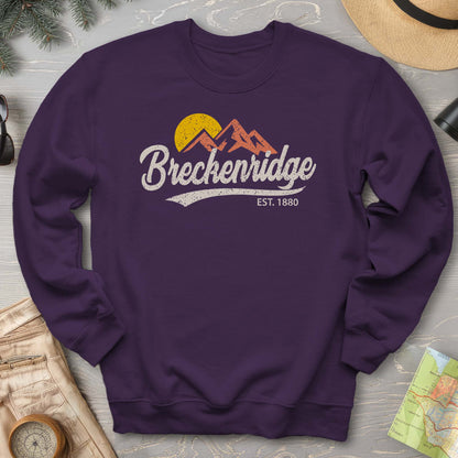 Breckenridge Vintage Script Sweatshirt