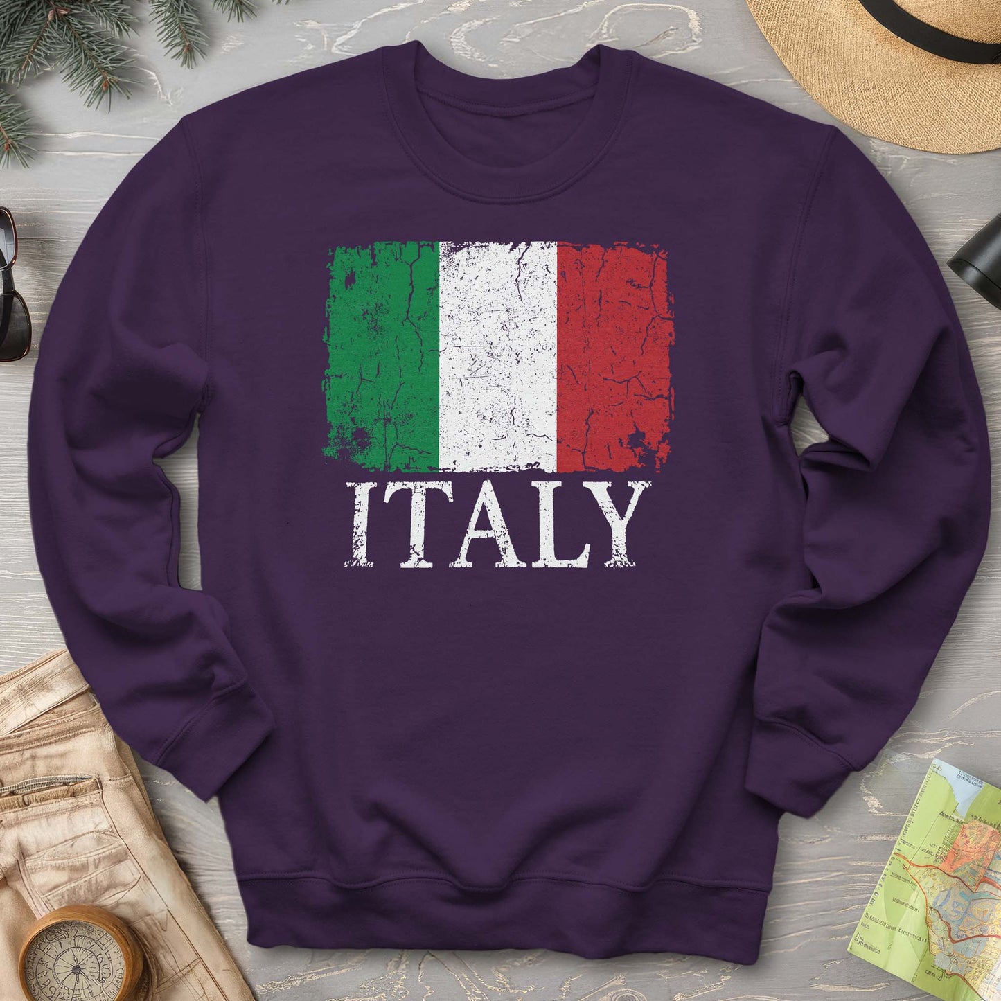 Italy Flag Sweatshirt