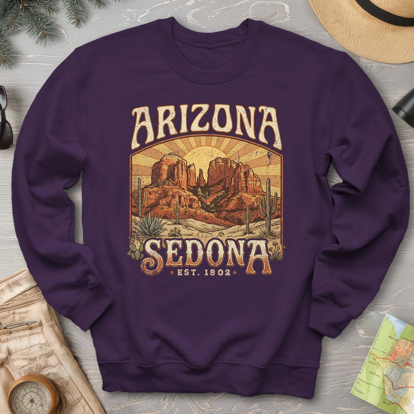 Sedona Arizona Sunset Sweatshirt