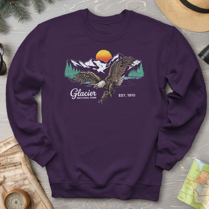 Glacier Bald Eagle Sweatshirt