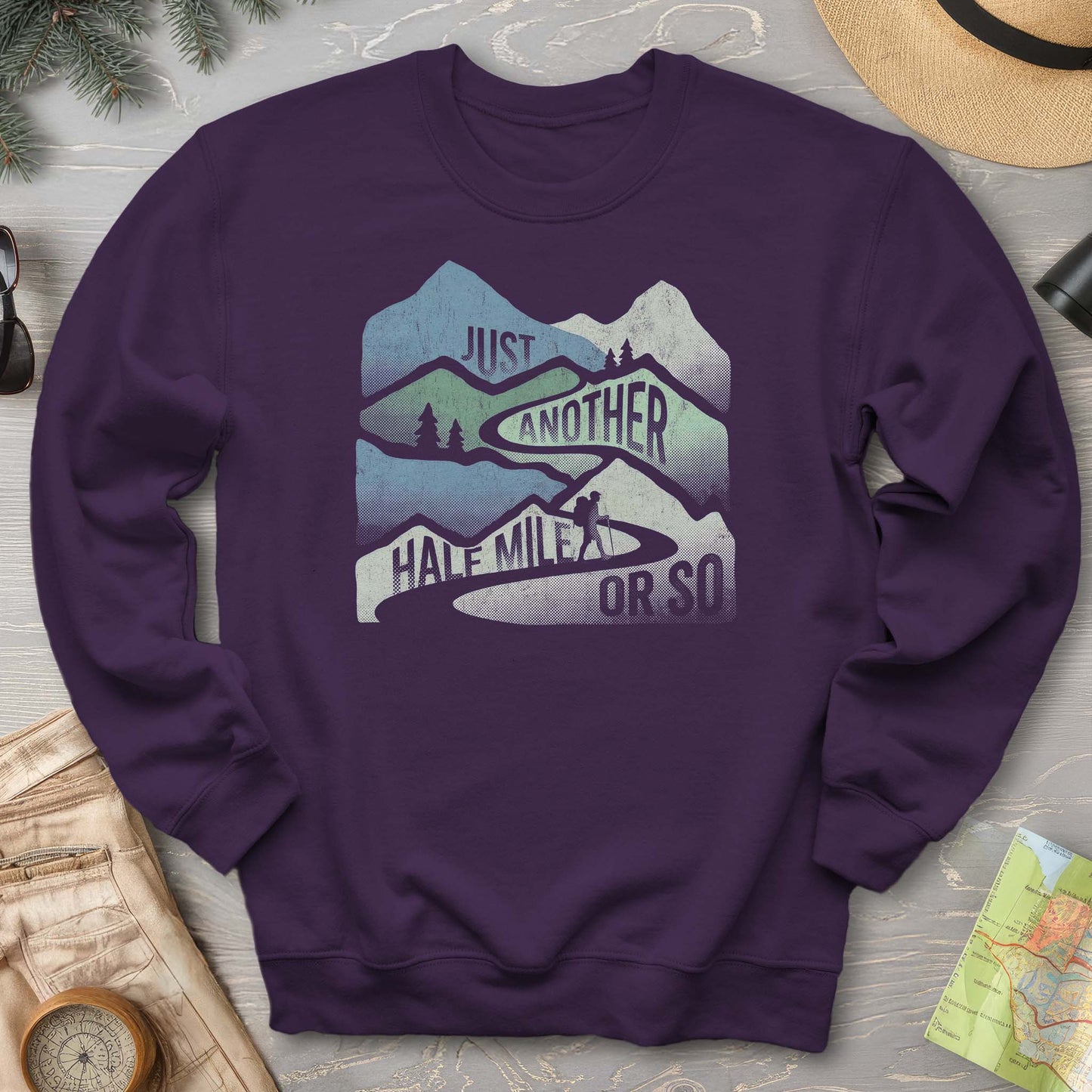 Just Another Half Mile Sweatshirt