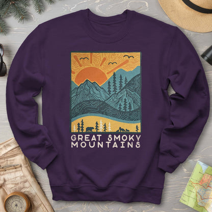 Smoky Mountains Scandi Sweatshirt