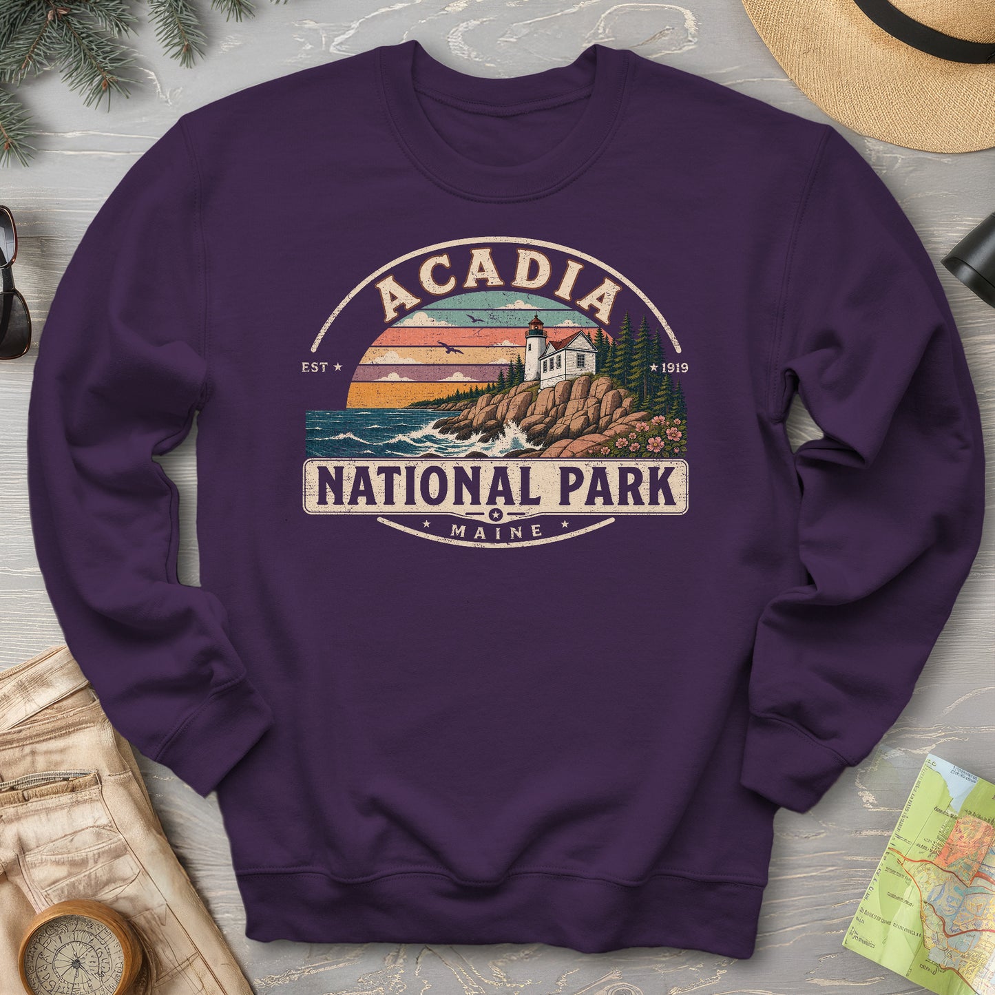 Acadia Medallion Sweatshirt