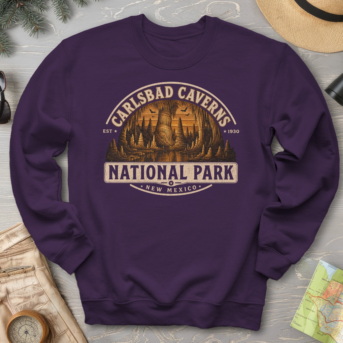 Carlsbad Caverns Medallion Sweatshirt