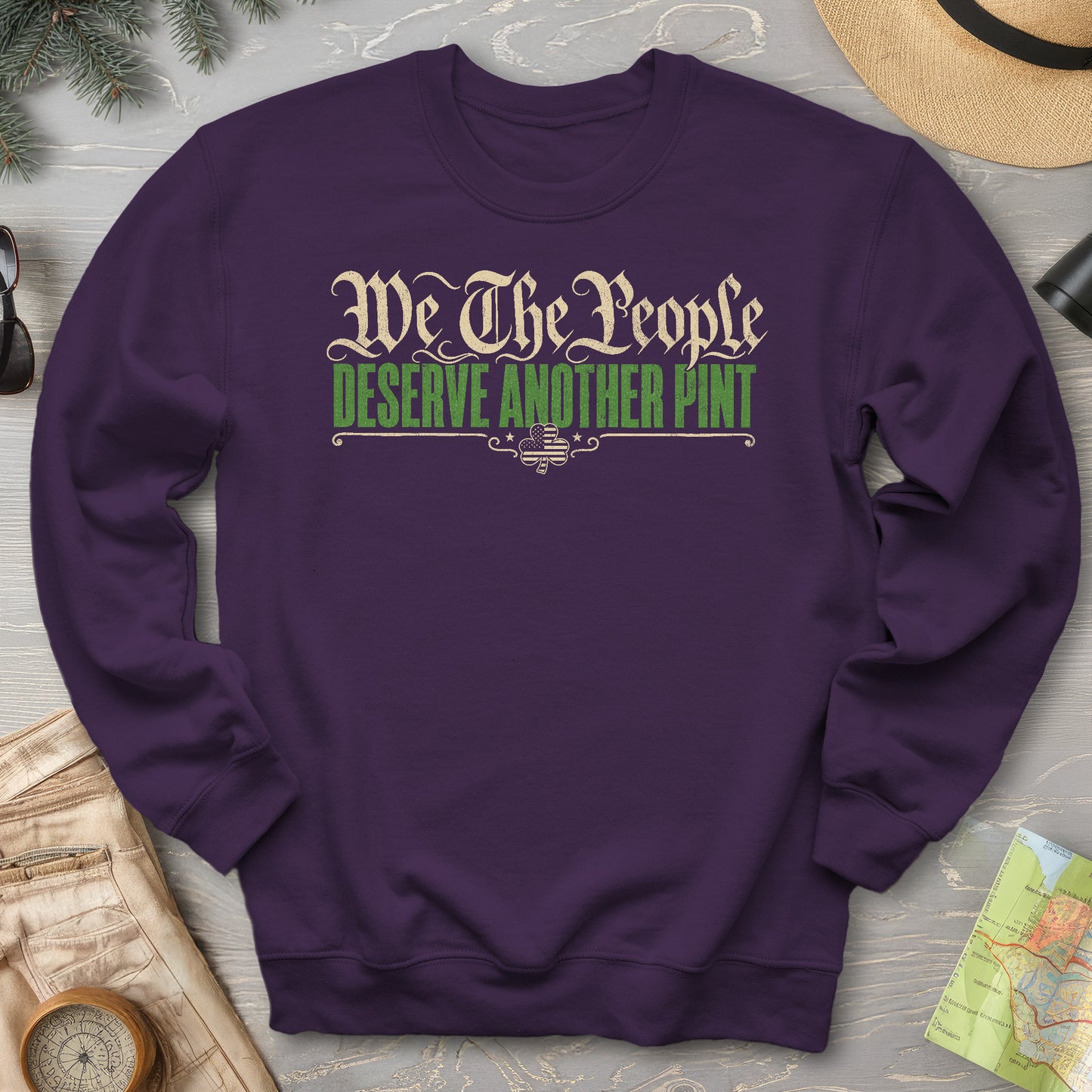 We The People Irish Pint Sweatshirt