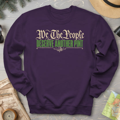 We The People Irish Pint Sweatshirt