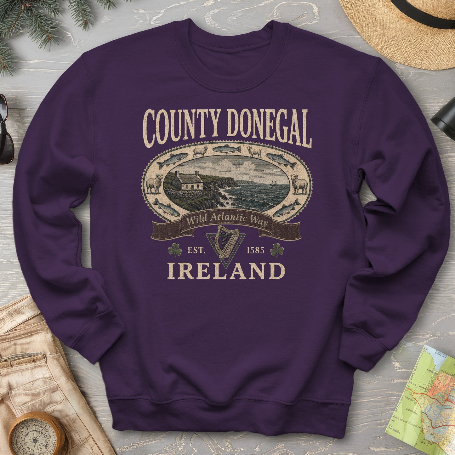 County Donegal Heritage Sweatshirt
