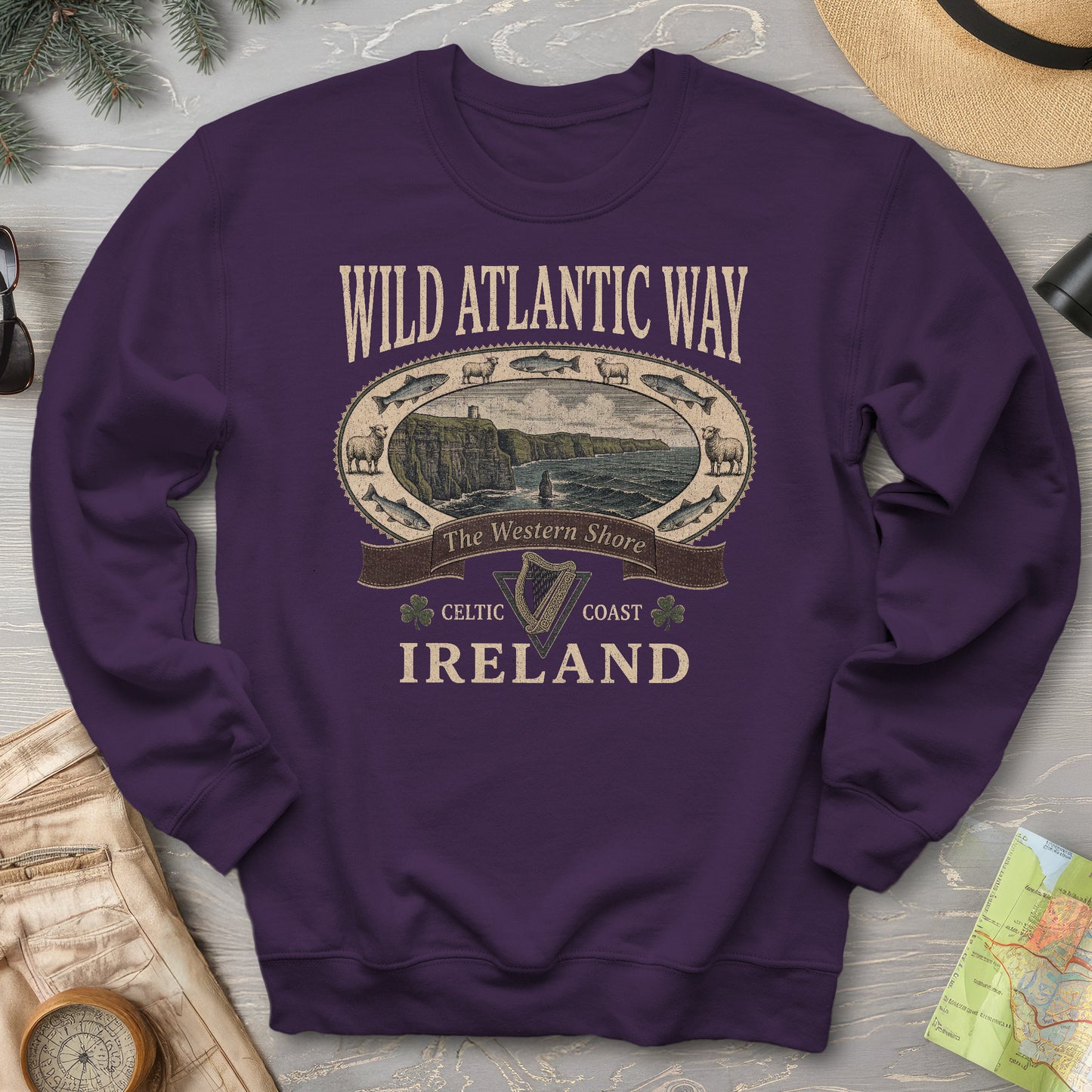 Wild Atlantic Way Heritage Sweatshirt