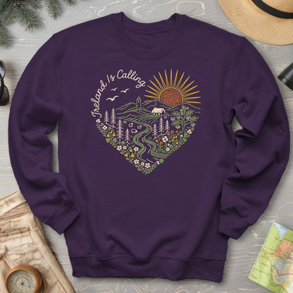 Ireland is Calling Heart Sweatshirt
