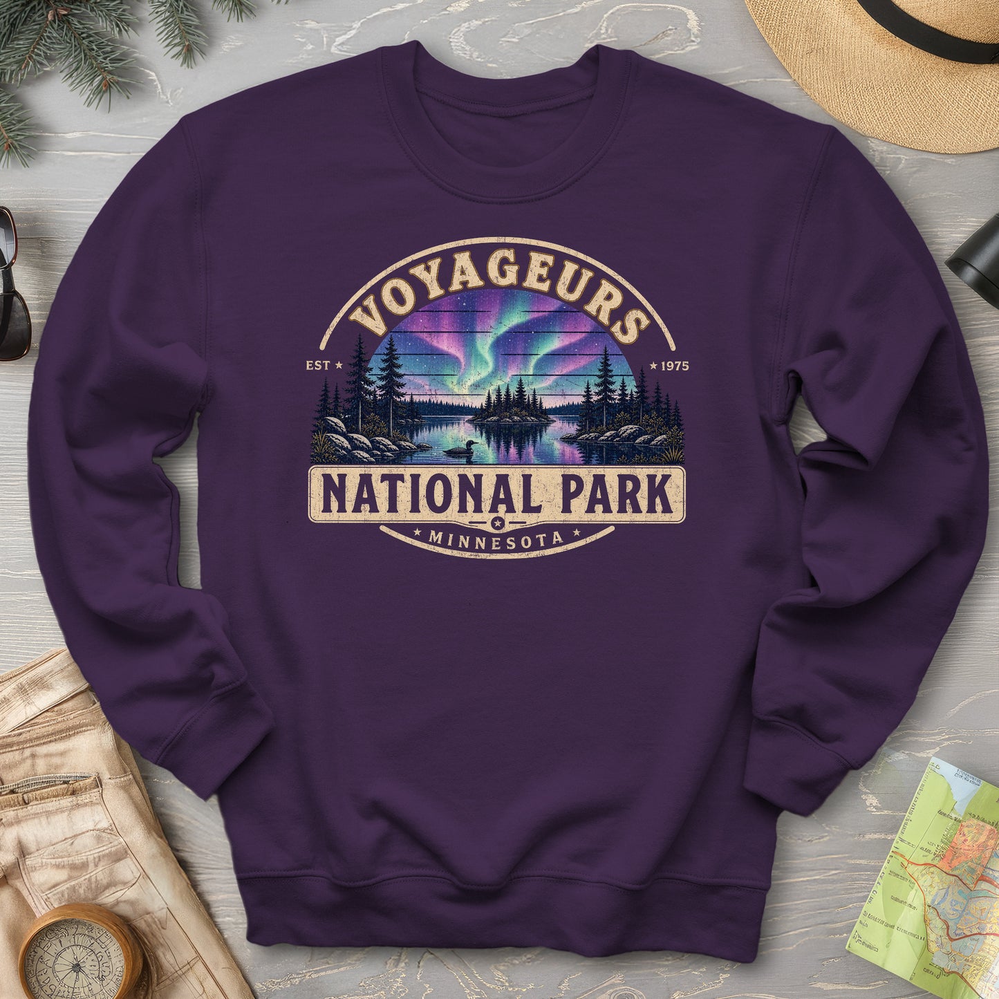 Voyageurs Medallion Sweatshirt
