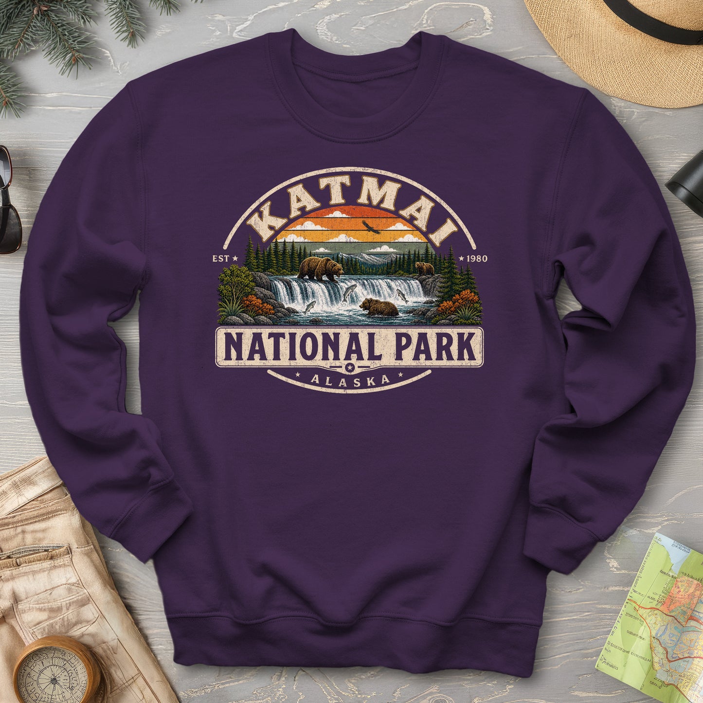 Katmai Medallion Sweatshirt