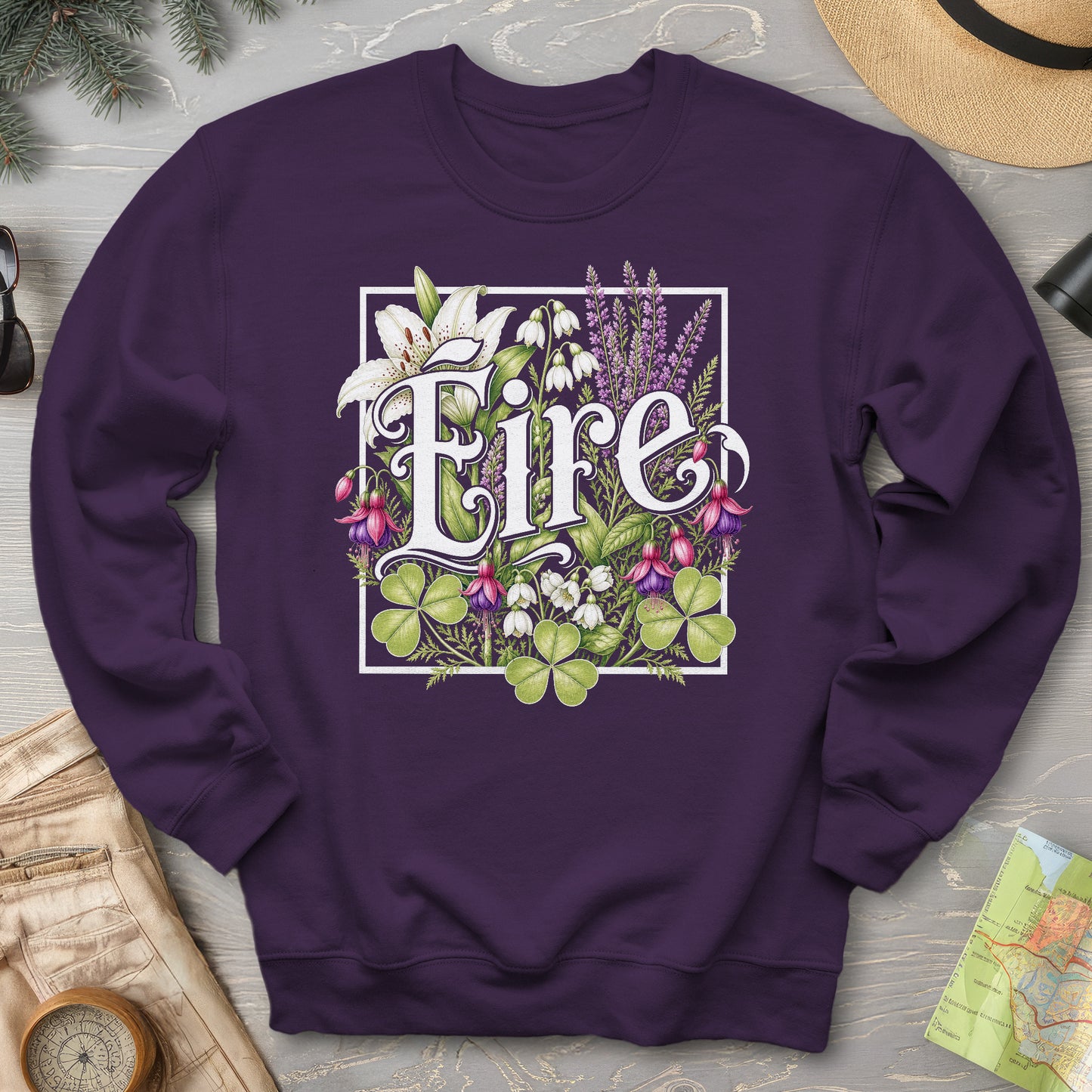 Eire Floral Sweatshirt