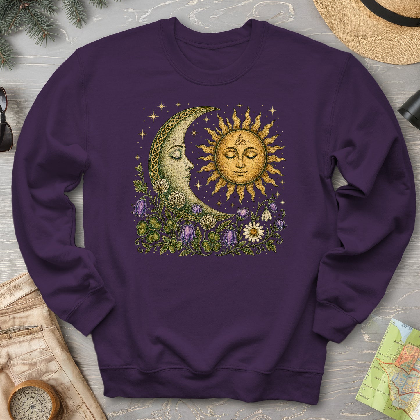 Irish Celtic Celestial Sweatshirt