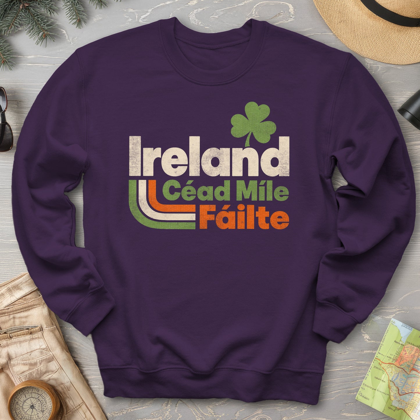 Ireland 70's Throwback Sweatshirt