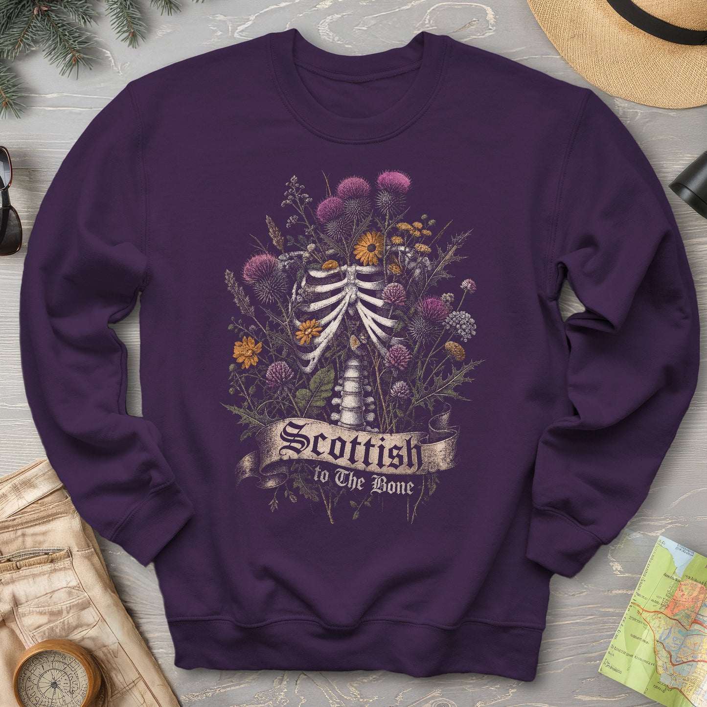 Scottish Bone Bouquet Sweatshirt