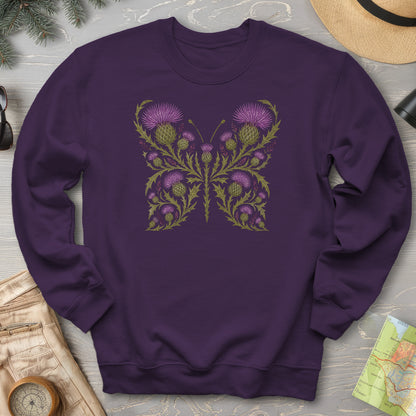Thistle Butterfly 2 Sweatshirt