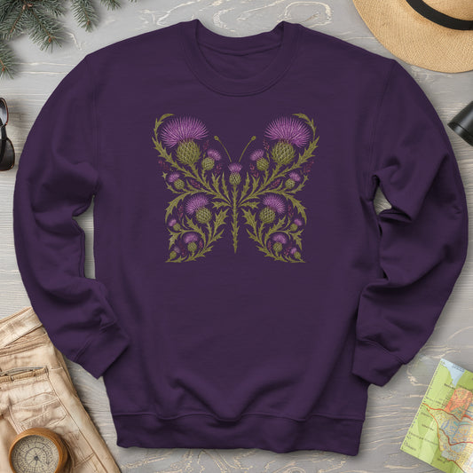 Thistle Butterfly 2 Sweatshirt