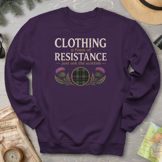 Clothing Resistance Scottish Sweatshirt