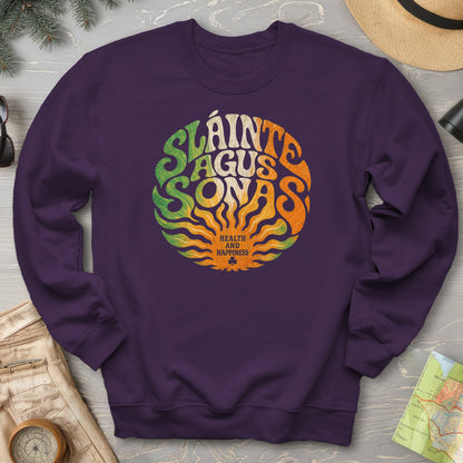 Sláinte Agus Sonas Sweatshirt