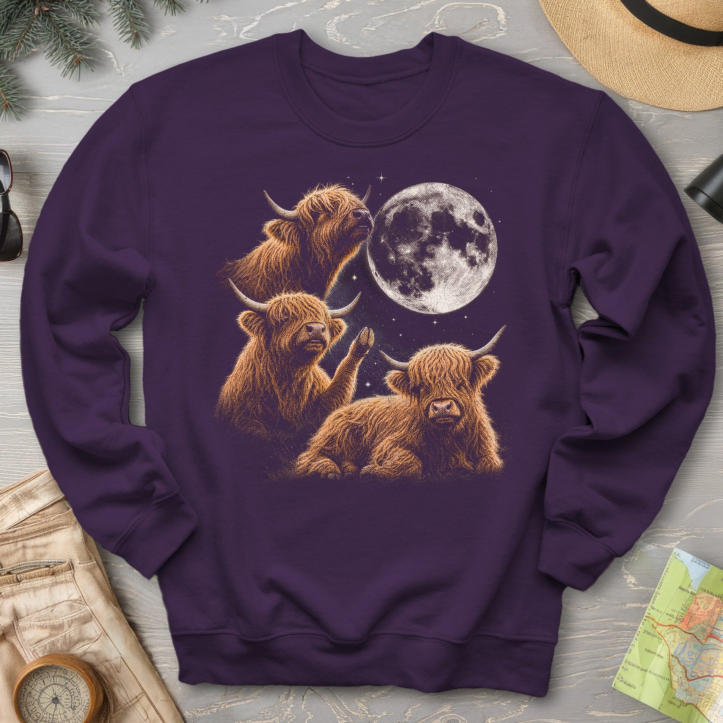 Midnight Coos Throwback Sweatshirt