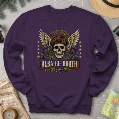 Alba Skull Thistle Sweatshirt