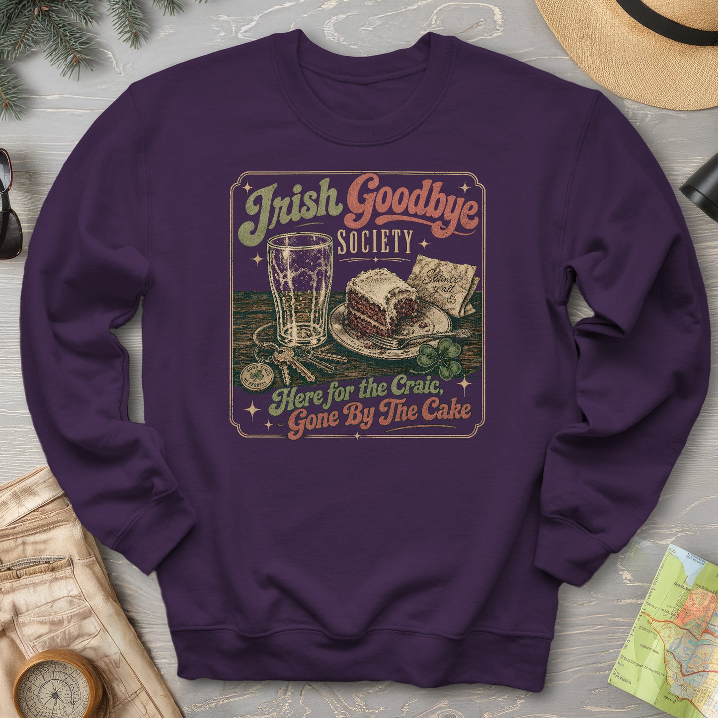 Irish Goodbye Society Sweatshirt